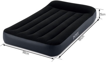 Materac dmuchany INTEX 64146 TWIN PILLOW REST CLASSIC 99x191x25 cm