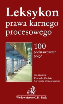 Leksykon prawa karnego procesowego 100... - ebook