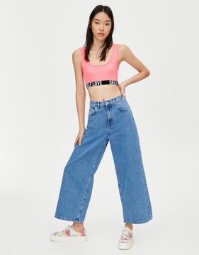 Pull & Bear MP5 xes NEONOWY CROP TOP S