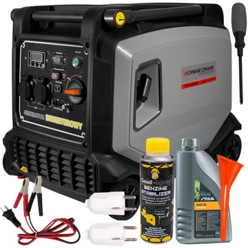 AGREGAT PRĄDOTWÓRCZY INWERTOROWY 3,8kW PRO AVR OIL