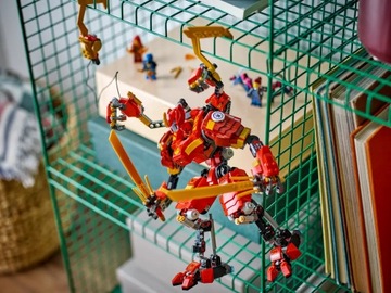 LEGO NINJAGO 71812 Поднимаясь на игрушечный подарок Moss Ninja Kaia для мальчика