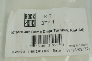 ГЛУШИТЕЛЬ ROCK SHOX TORA 302 комп ТК