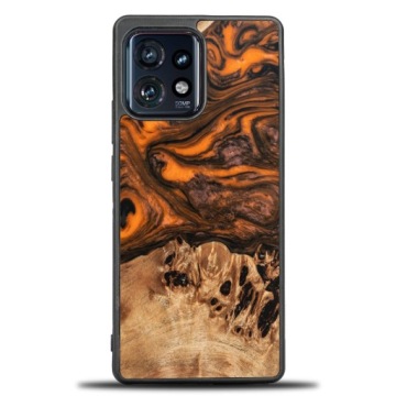 Pouzdro Bewood Unikátní Motorola Edge 40 Pro Oranžové