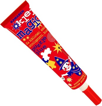 Klej Magic Magiczny z Aplikatorem Introligatorski w Tubce Szkolny DIY 45g