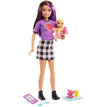 LALKA BARBIE SKIPPER OPIEKUNKA DZICKO MATTEL GRP11