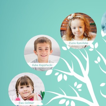 Podziękowania dla Nauczyciela Plakat Drzewo 30x40