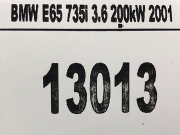 BMW 7 E65 PANTY DVEŘE LEVÝ ZADNÍ