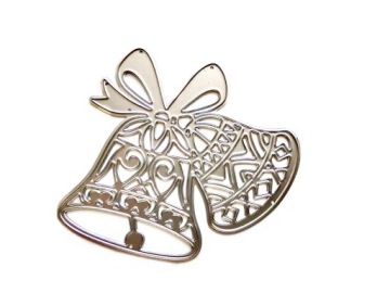 Колокольчики *Рождество* перфокарта