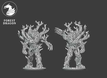 Treemen, Wood Elf Army 10 mm Warmaster