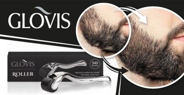 GLOVIS ROLLER 0.5 Porost Zagęszczanie Włosów Brody