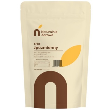 SŁÓD JĘCZMIENNY NATURALNY DO BAGIETEK 500G