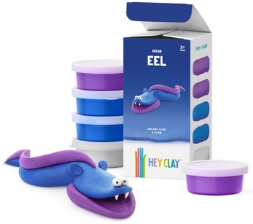 HEY CLAY Masa Plastyczna WĘGORZ HCL50126PCS TMToys