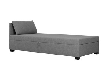 Łóżko młodzieżowe tapczan z poduszką 90 cm