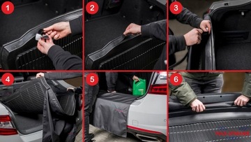 Kia Ceed II SW 5D 2012-2018 Коврик + накладка на бампер