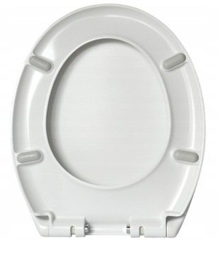 МЕДЛЕННО ЗАКРЫВАЮЩЕЕСЯ ЖЕСТКОЕ СИДЕНЬЕ ДЛЯ УНИТАЗА, СЪЕМНОЕ