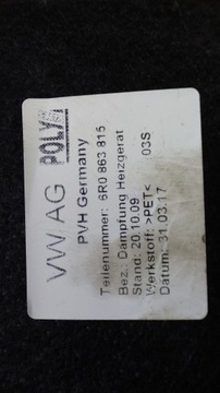 RADIÁTOR KLIMATIZACE 6R0863815 EVROPA STBDB SKODA CITIGO