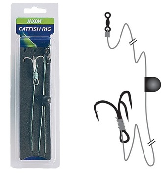 GOTOWY ZESTAW NA SUMA Z KOTWICĄ I GRZECHOTKĄ 3/0