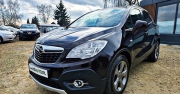 Opel Mokka I SUV 1.4 Turbo ECOTEC 140KM 2014 Opel Mokka BENZYNA 4x4 grzana kierownica NAWIGACJA niski przebieg