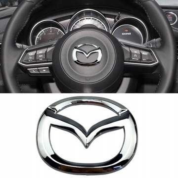 Emblemat znaczek logo kierownicy MAZDA