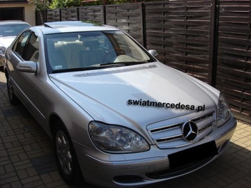 MASKA MŘÍŽKA MERCEDES S TŘÍDA W220 AMG W 220 FACELIFT