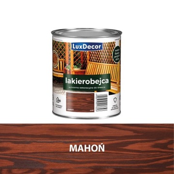 Lakierobejca do drewna LUXDECOR mahoń 2,2L