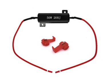 Rezystor - dekoder błędu CAN 50W 20 Ohm 12V kasuje błędy
