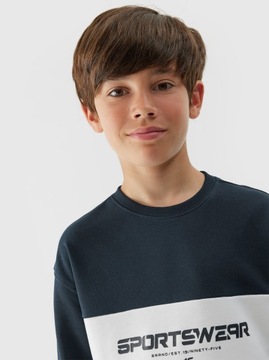 СПОРТИВНАЯ ТОЛСТОВКА ДЛЯ МАЛЬЧИКОВ 4F, БЕЗ МОЛНИИ