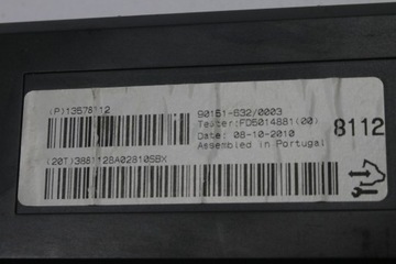MODUL POHODĚ OPEL ASTRA J 13578112