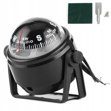 MORSKI ELEKTRONICZNY KOMPAS CYFROWY LED 12 V