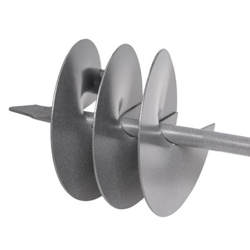 ŚWIDER DO GLEBY ZIEMI WIERTNICA 20cm DOŁOWNIK RĘCZNY MOCNY METALOWY