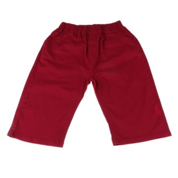 Модные капри для мальчиков и детей, цвет 120, бордовый