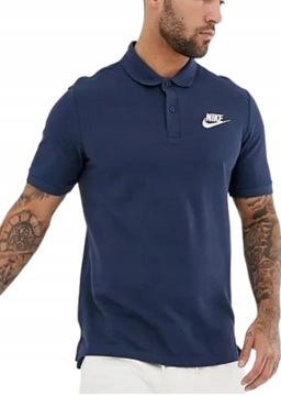 NIKE KOSZULKA MĘSKA POLÓWKA SZARA