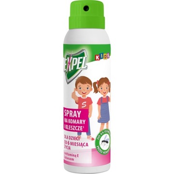 Expel Kids spray na komary i kleszcze 90 ml