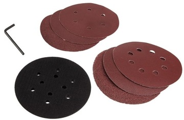 Эксцентриковая шлифовальная машинка 450 Вт Графитовый диск 125/150 мм с чемоданом