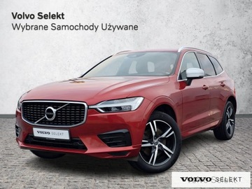 Volvo XC60 II Crossover T5 250KM 2019 Volvo XC 60 Salon PL R-Design T5 250KM AWD BLIS Ka
