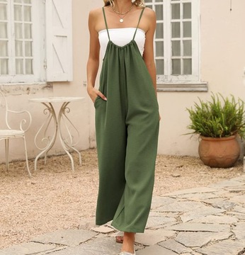 Повседневные трикотажные брюки с комбинезоном с поясом