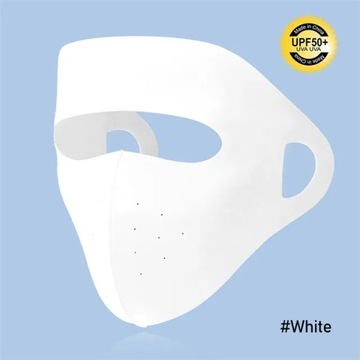 Summer Ice Silk Sunscreen Mask Outdoor Anti-dust Full Face Sun Protection