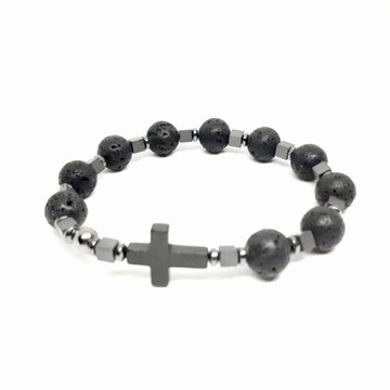 Браслет Лавовые четки на руку - Рукоделие