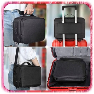 КОСМЕТИЧЕСКИЙ ЧЕХОЛ КОСМЕТИЧЕСКИЙ ОРГАНАЙЗЕР ПОРТАТИВНАЯ КОСМЕТИЧЕСКАЯ СУМКА 3 отделения XL