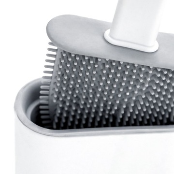 СИЛИКОНОВАЯ ЩЕТКА ДЛЯ УНИТАЗА РУЧКА ДЛЯ УНИТАЗА