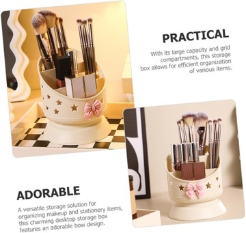 Ящик для хранения кистей для макияжа, кружка с ручкой-держателем