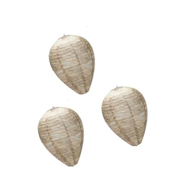 3Pcs Waterproof Wasp Nest Decoy Bee Decoy Deterrent for Drive 30 Home Garde