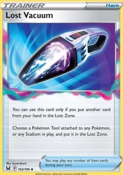 Karty Pokemon (LOR 162) Lost Vacuum (R)