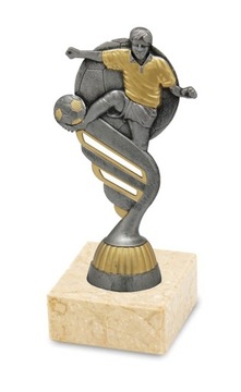 Statuetka PIŁKA NOŻNA piłkarz nagroda 16cm +GRAWER