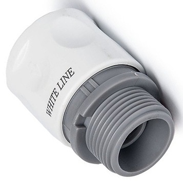 WHITE LINE Быстроразъемный соединитель для садового шланга GZ 3/4