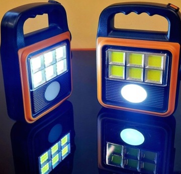 COB СВЕТОДИОДНЫЙ ФОНАРИК АККУМУЛЯТОР И СОЛНЕЧНАЯ ЭНЕРГИЯ