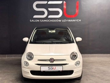 Fiat 500 II CC Seria 4 1.2 69KM 2016 Fiat 500 1.2 69KM Cabrio POP Stan Idealny SSU 1.2 Benzyna 69KM, zdjęcie 8