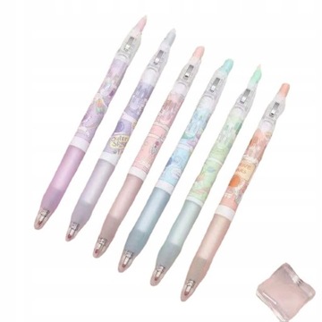 6 Kawaii ładne żelowe artykuły papiernicze