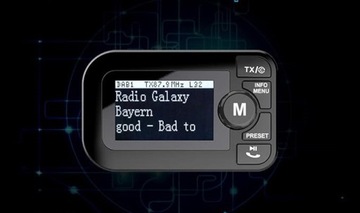 SAMOCHODOWY ADAPTER DAB+DAB FM 2,3