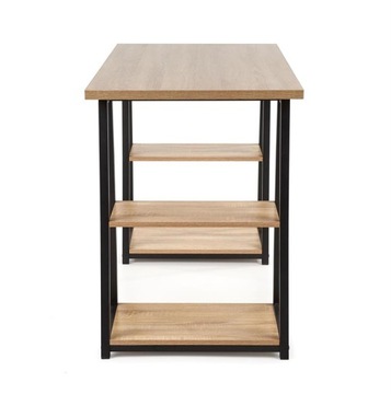 ДУБ СОНОМА СТОЛ - ЧЕРНЫЙ МОДЕРН